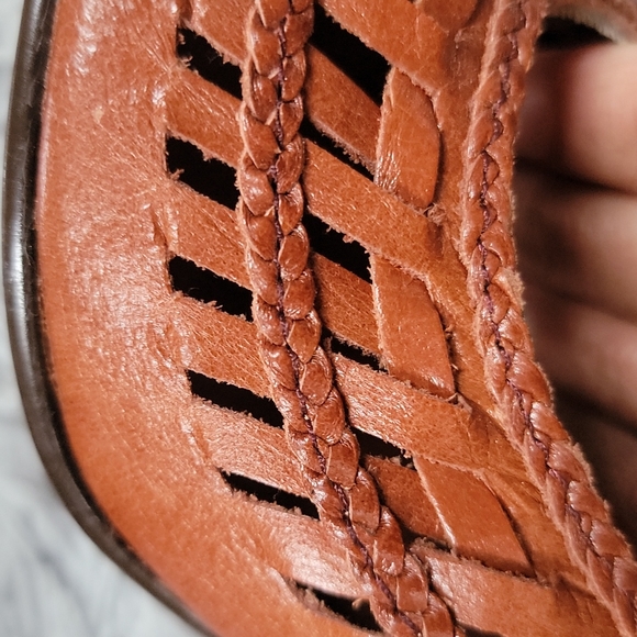 Tan Leather Heels - Picture 4 of 5